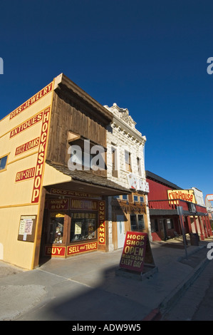 Nevada Tonopah Hock negozio sulla strada principale esterno Foto Stock