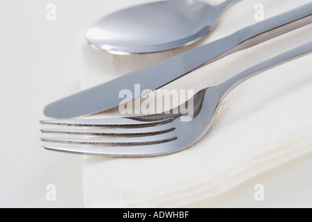 Ancora la vita di argenteria e igienico Foto Stock