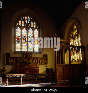 Il Galles Cardiff strada della chiesa parrocchiale di San Giovanni Battista cappella laterale Foto Stock