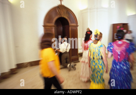 El rocioat pentecoste Foto Stock