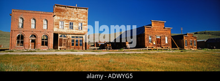 Strada principale Bodie State Historic Park California Foto Stock