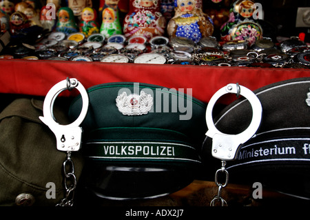 Berlin Checkpoint Charlie in Friedrichstrasse Foto Stock