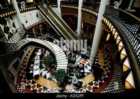 Berlin Friedrichstrasse Quartier 206 Friedrichstadtpassagen Foto Stock