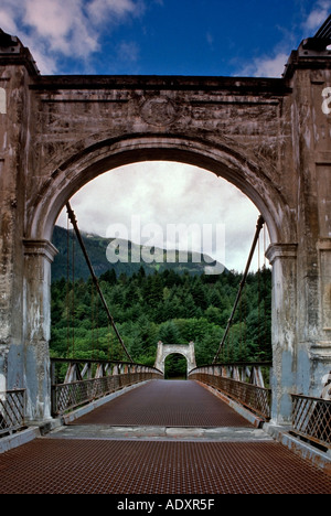 Ponte di Alexandra, British Columbia Foto Stock