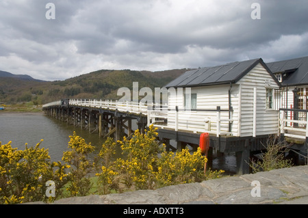 Penmaenpool ponte a pedaggio Gwynedd Galles del Nord Foto Stock