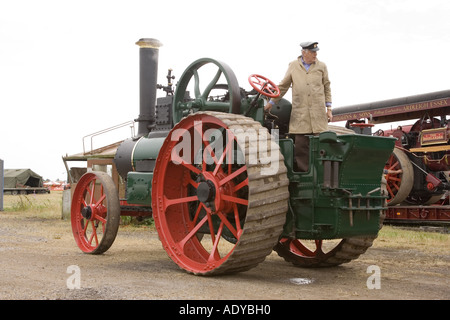 I motori a trazione a vapore a Rougham equo nel Suffolk nel giugno 2006 Foto Stock