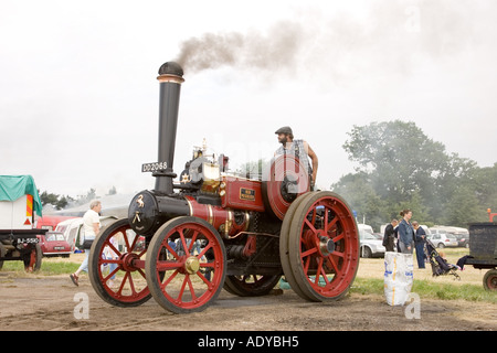 I motori a trazione a vapore a Rougham equo nel Suffolk nel giugno 2006 Foto Stock