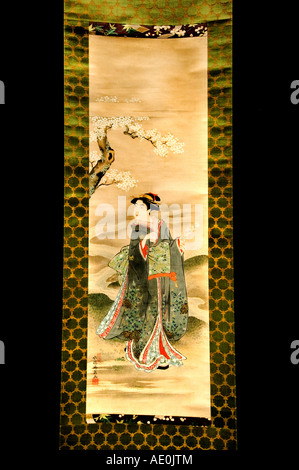 Nuovo design di moda per il nuovo anno cortigiana Someyama di Oebiya da Isoda Koryusai 1735 Periodo Edo Giappone Museum Foto Stock