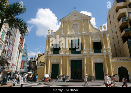 Igreja de S Domingos San Domenico Chiesa s Macao Cina Foto Stock