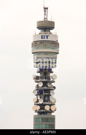 BT Tower in Cleveland Street, Londra, Inghilterra Foto Stock