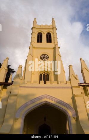 Cattedrale di St Michaels a Shimla Shimla Hill Station Mall Himachal Pradesh India Foto Stock