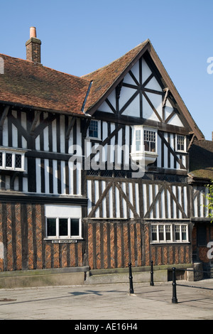 Il Tudor House Museum è uno di Southampton di vecchi edifici, risalente al XV secolo. Si crede di essere haunte Foto Stock