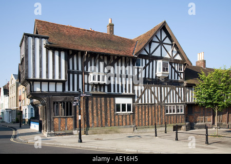 Il Tudor House Museum è uno di Southampton di vecchi edifici, risalente al XV secolo. Si crede di essere haunte Foto Stock