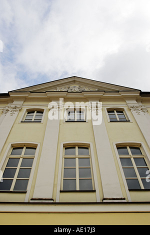 Palazzo classico in Ostromecko, vicino a Bydgoszcz (Polonia) Foto Stock