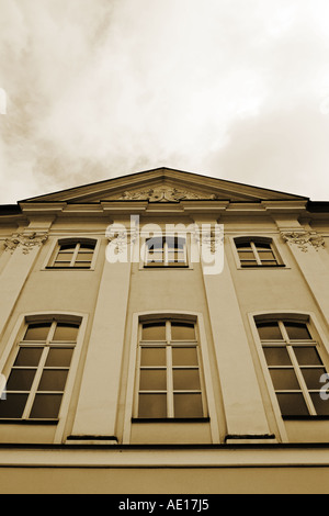 Palazzo classico in Ostromecko, vicino a Bydgoszcz (Polonia) Foto Stock