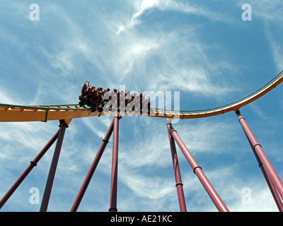 Toro scatenato, Roller Coaster Foto Stock