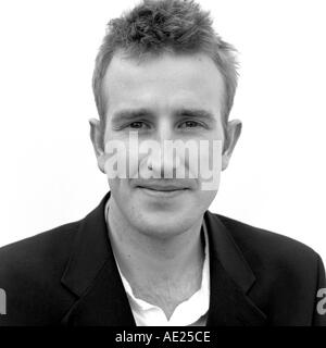 Autore britannico Robert Macfarlane al Festival di Hay a Hay su Wye Wales UK KATHY DEWITT Foto Stock