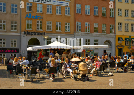 Kultorvet piazza centrale di Copenhagen Danimarca UE Foto Stock