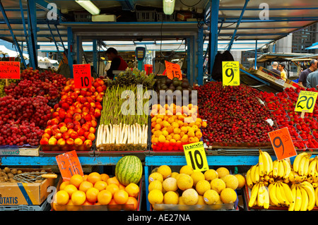 Hötorget piazza del mercato nel centro di Stoccolma Svezia UE Foto Stock