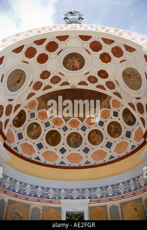 Dettaglio Pavilion Villa Giulia Palermo Sicilia Italia Foto Stock