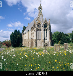 St Marys Chiesa Itchen Stoke Hampshire, ora nella cura del "Chiese conservazione fiducia" Foto Stock