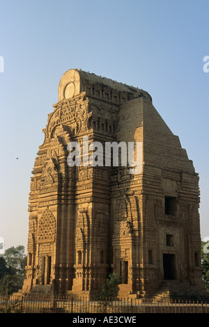 India Madhya Pradesh Gwalior Fort Teli Ka Mandir tempio Foto Stock