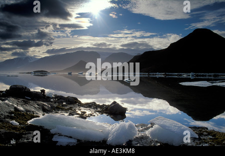 Alexandra Fiord Ellesmere Isola artico canadese Foto Stock