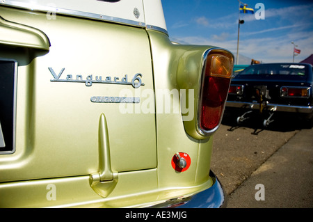 Vanguard trascina auto a Santa Pod Foto Stock