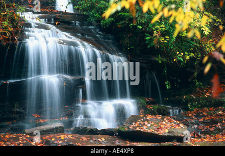 Wasserfall Great Smoky NP North Carolina USA Foto Stock