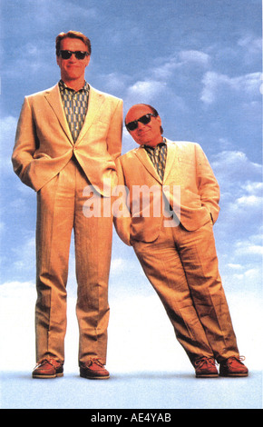 TWINS Arnold Schwarzenegger e Danny DeVito nel film del 1988 Foto Stock