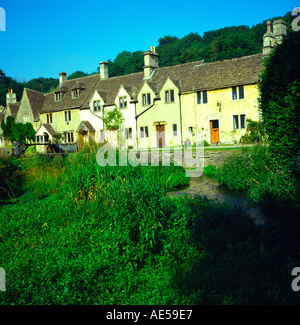 Castle Combe Cotswolds Wiltshire, Inghilterra Foto Stock