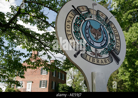 Middleburg Virginia,Loudoun County,Chronicle of the Horse Magazine,media,publication,National Horse and Hound Sporting Library,visitatori viaggi Racconti Foto Stock