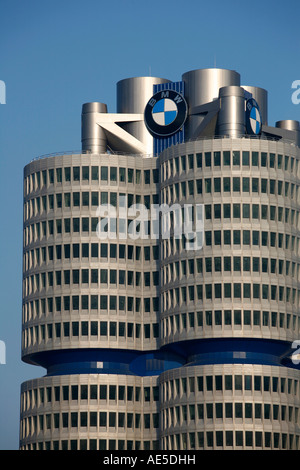 BMW AG a Monaco Baviera Germania Foto Stock