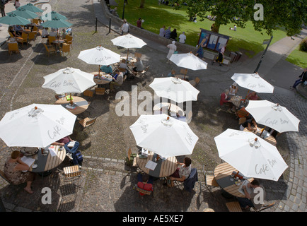 ROYAL CLARENCE HOTEL Cathedral Yard Square vicino EXETER DEVON REGNO UNITO Foto Stock