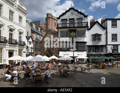 ROYAL CLARENCE HOTEL Cathedral Yard Square vicino EXETER DEVON REGNO UNITO Foto Stock