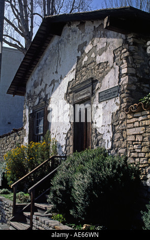 La LARKIN House è stato costruito nel 1835 è stato il consolato americano dal 1844 46 storica Monterey in California Foto Stock