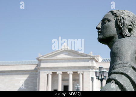 Ohio Cuyahoga County,Cleveland,University Circle,donna femminile,statua,Museo d'Arte,OH070731017 Foto Stock