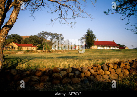 Rorkes Drift, sito di Anglo guerra Zulu battaglia nel 1879 nel presente giorno KwaZulu Natal, Sud Africa Foto Stock