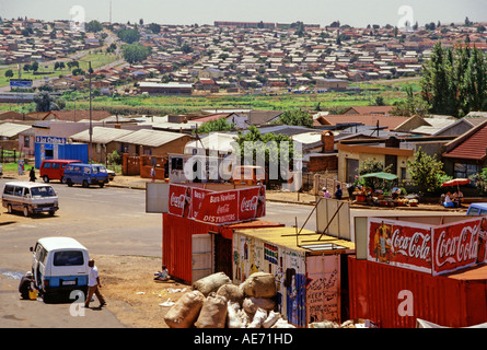 Soweto Southwest Township vicino Johannesburg, Sud Africa Foto Stock