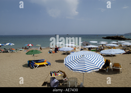 Es Figueral Sant Vicent de Sa Cala Portinatx Ibiza Ibiza Isole Baleari Spagna Foto Stock