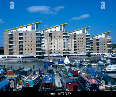 Docklands Apartments, London Foto Stock