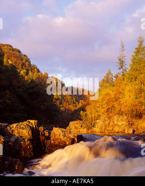 Il Linn di Tummel vicino Pitlochry, Perth and Kinross, Scotland, Regno Unito Foto Stock