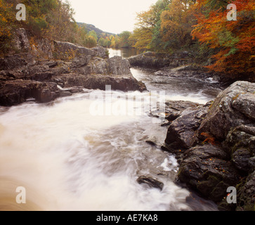 Il Linn di Tummel vicino Pitlochry, Perth and Kinross, Scotland, Regno Unito Foto Stock