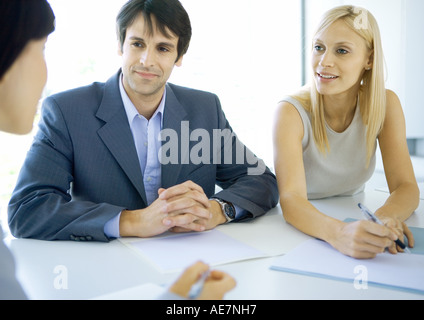 Meeting aziendali Foto Stock