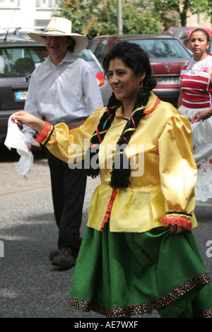 Festival di Amburgo Altonale culturale. Messicana Foto Stock