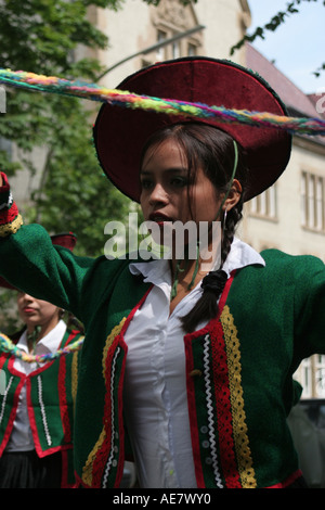 Festival di Amburgo Altonale culturale. Messicana Foto Stock