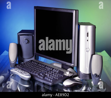 Computer Foto Stock