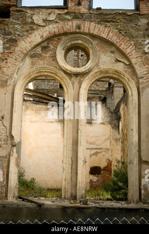 Città fantasma di Ingurtosu Costa Verde Sardegna Italia Foto Stock