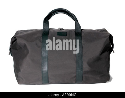 Sacchetto custodia viaggio valise pernottamento vanità indumento bagaglio bagagli Manico contenitore Foto Stock