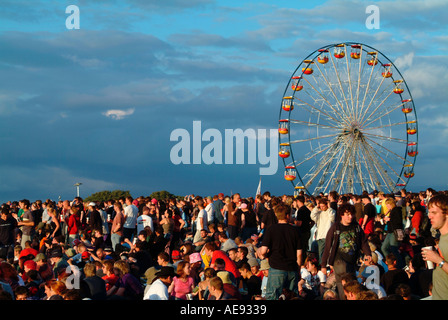 Leeds Carling Music Festival Summer 2003 Foto Stock